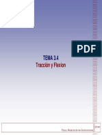 Tema 3 4 Solido Deformable Traccion y Flexion PDF