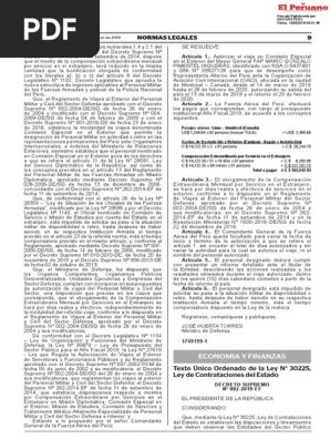 Ley de contrataciones del estado peru texto unico ordenado spanish edition