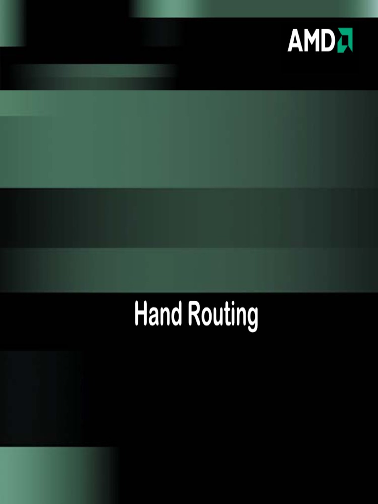Hand Routing Techniques for PCB Design | PDF | Printed Circuit Board ...
