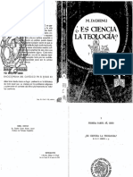 Chenu - ES CIENCIA LA TEOLOGÍA PDF