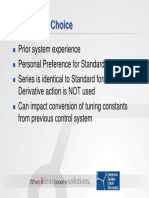 Choose PID Form Carefully for Control System Porting