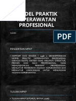 Model Praktik Keperawatan Profesional