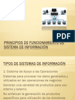 Funcionamiento de Sistema de Información