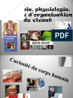 Anatomie, Physiologie, Niveaux D'organisation Du Vivant