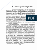 Cobalt Deficiency in Young Cattle: Was Not