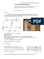 Određivanje Otpora Pomoću Wheatstoneovog Mosta