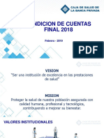 Informe de Gestion Final 2018 - VF PDF