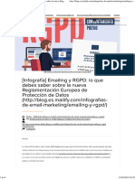 [Infografía] Emailing y RGPD_ lo que debes saber sobre la nueva Reglamentación Europea de Protección de Datos ⋆ Mailify - Blog del email marketing