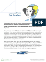 Ada Lovelace Biography