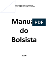 Manual Do Bolsista PPGH-UFF