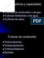 Tipos de Turbinas y Capacidades
