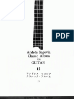 A.segovia - Classic Album For Guitar Vol.12 - Ongaku No Tomo Edition