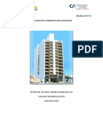 Trabajo Nº03 Edificio Multifamiliar 10 Niveles PDF