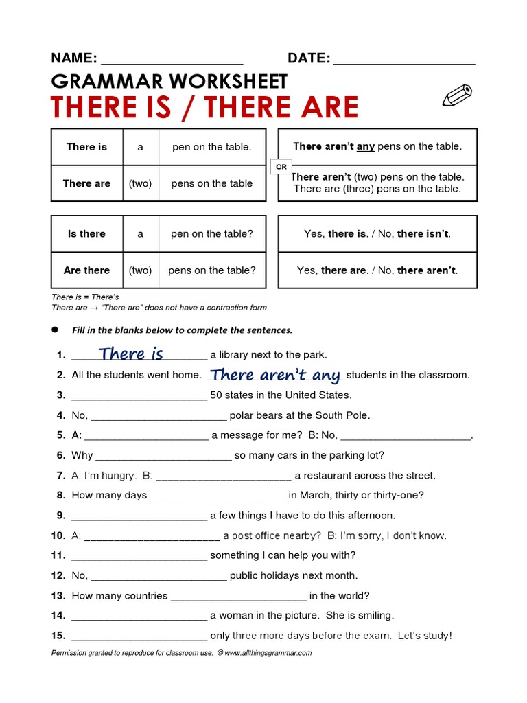 there is there are worksheet 1 pdf cognition behavior modification