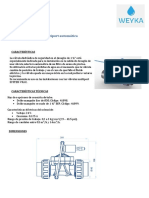 Válvula de Seguridad Multiport Automática PDF