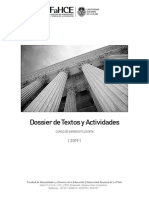 UNLP - FaHCE - Ingreso Filosofía 2019. Dossier de textos y actividades.pdf