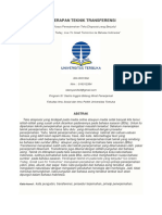 Karya Ilmiah Fkip Bahasa Inggris Penerapan Teknik Transferensi PDF