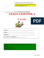 Evaluación Por Competencias - Lengua - 2º ESO