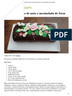 Brazo de Gitano de Nata y Mermelada de Fresa en La Comunidad de Cocina Hogarutil PDF