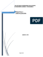 Practica de Cristalizacion 