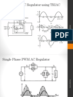 Single Phase AC Regulator Using TRIAC