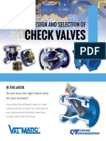 Guide To Design and Selection of Check Valves