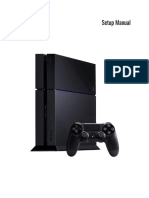 Playstation 4 Setup Manual: Model Cuh-2215B