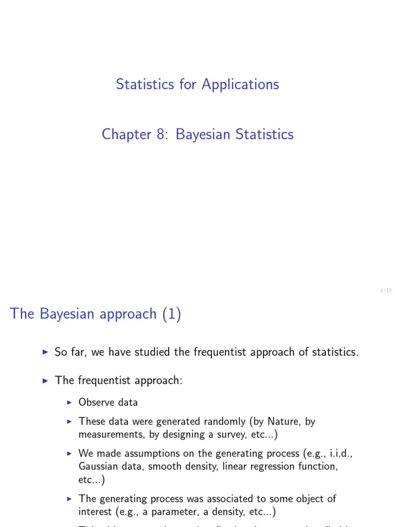 MIT18 650F16 Bayesian Statistics | PDF | Bayesian Inference ...