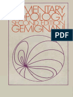 (Dover Books On Mathematics) Michael C. Gemignani - Elementary Topology-Dover Publications (1990) PDF