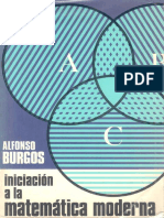 Alfonso Burgos - Iniciación a la matemática moderna (1974, Selecciones Científicas).pdf