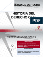 Historia y Libros Código Civil
