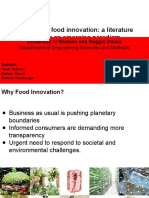 Responsible Food Innovation