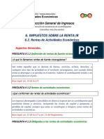 Preguntas Frecuentes en Temas de IR en La Fuente