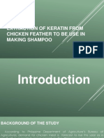 Extraction of Keratin From Chicken Feather As One