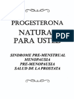 Progesterona Natural para Usted