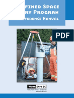 A Reference Manual: Confined Space Entry Program