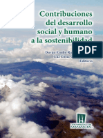 Contribuciones Del Desarrollo Social y Humano A La Sostenibilidad PDF