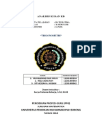 Analisis KI Dan KD 3.7 Dan 4.7