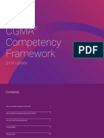 Cgma Competency Framework 2019 Edition