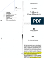 Benveniste, Emile The Nature of Pronouns PDF