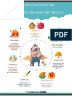 Infografía Seres Fantásticos A3 Lapicero Mágico