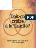 1989 - Doit-On Croire À La Trinité - Brochure PDF