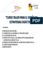 Requerimientos para Estrategias Didacticas