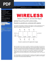 Parallel-In, Parallel-Out, Universal Shift Register
