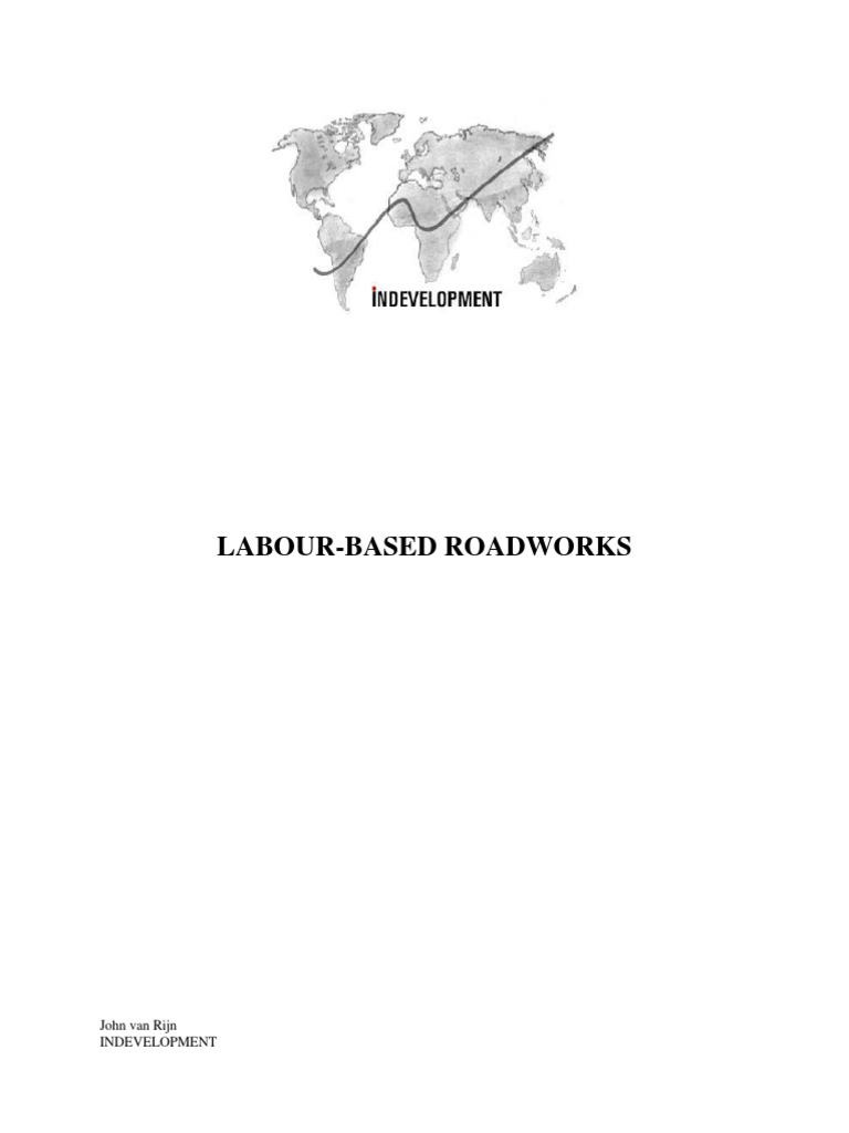 Labour Based Road Works | PDF | Cost–Benefit Analysis | Net Present Value