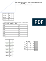 Medidas de Tendencia Central y de Dispersión