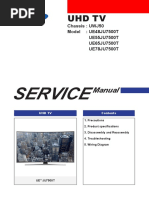 Samsung Ue78ju7500t Chassis Uwj50 Uhd-Tv PDF