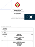 Teks Pengacaraan Majlis Graduasi SMK Agama Tun Juhar 2018 - Draf 1