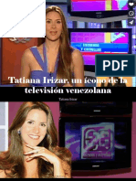 Tatiana Irizar - Tatiana Irizar, Un Ícono de La Televisión Venezolana