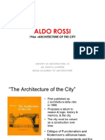 Aldo Rossi: 1966 - Architecture of The City
